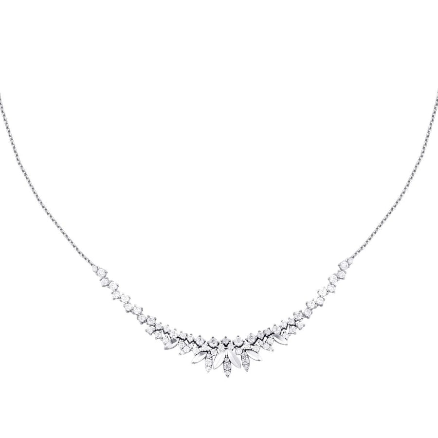 Halsband mit Goldblattmuster