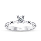 0.15 Carat Diamond Round Solitaire Engagement Ring