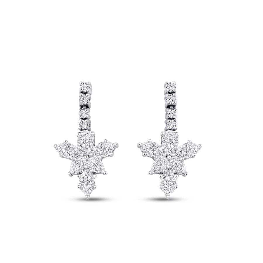 0.81 Carat Diamond Trend Earrings