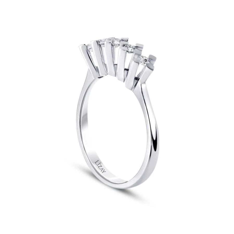 0.40 Carat Diamond Five-Stone Ring