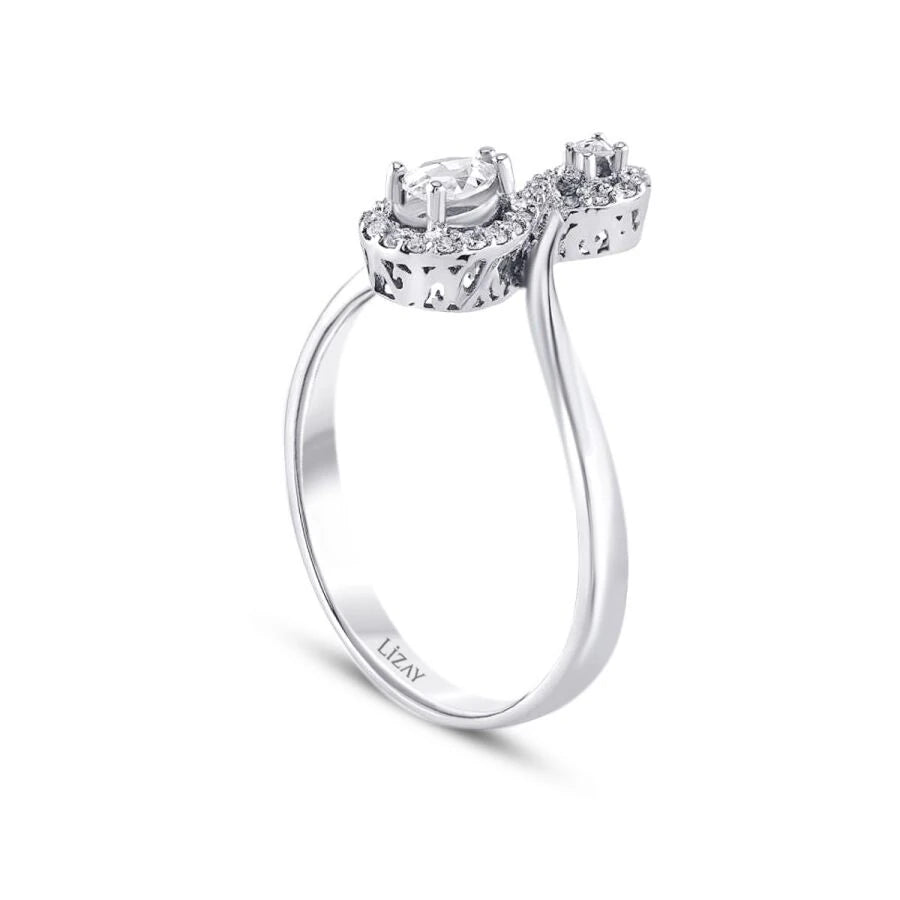 0.31 Carat Diamond Infinity Ring