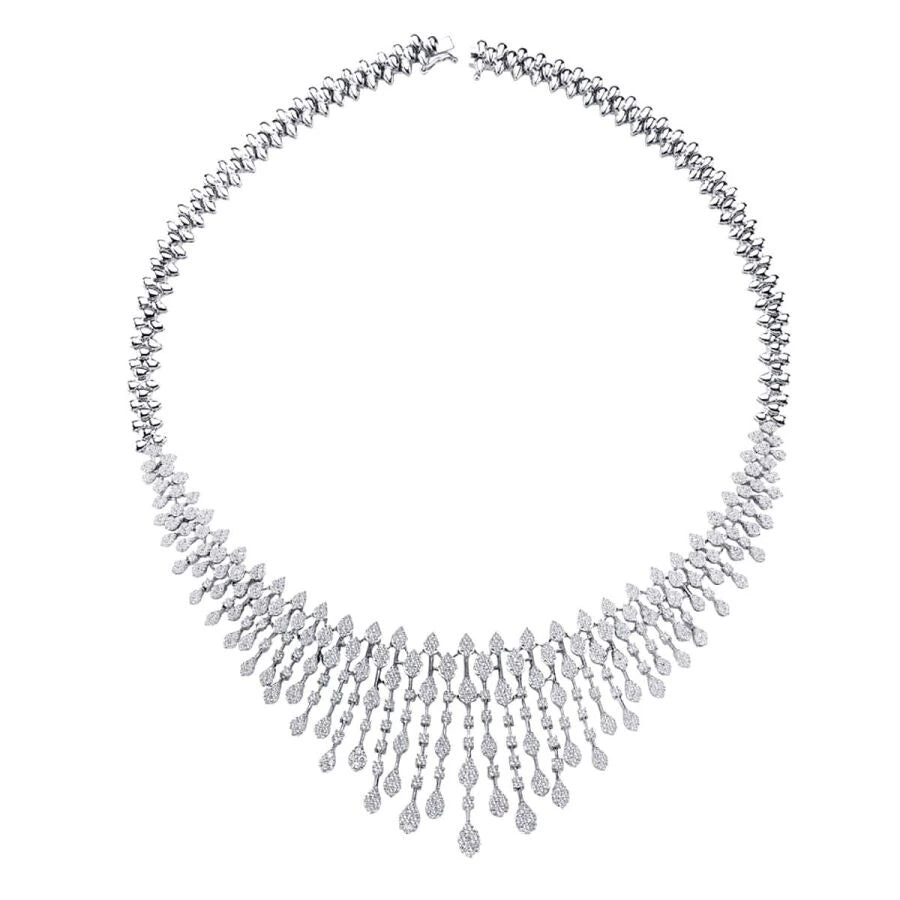9,52 Karat Diamant-Halsband
