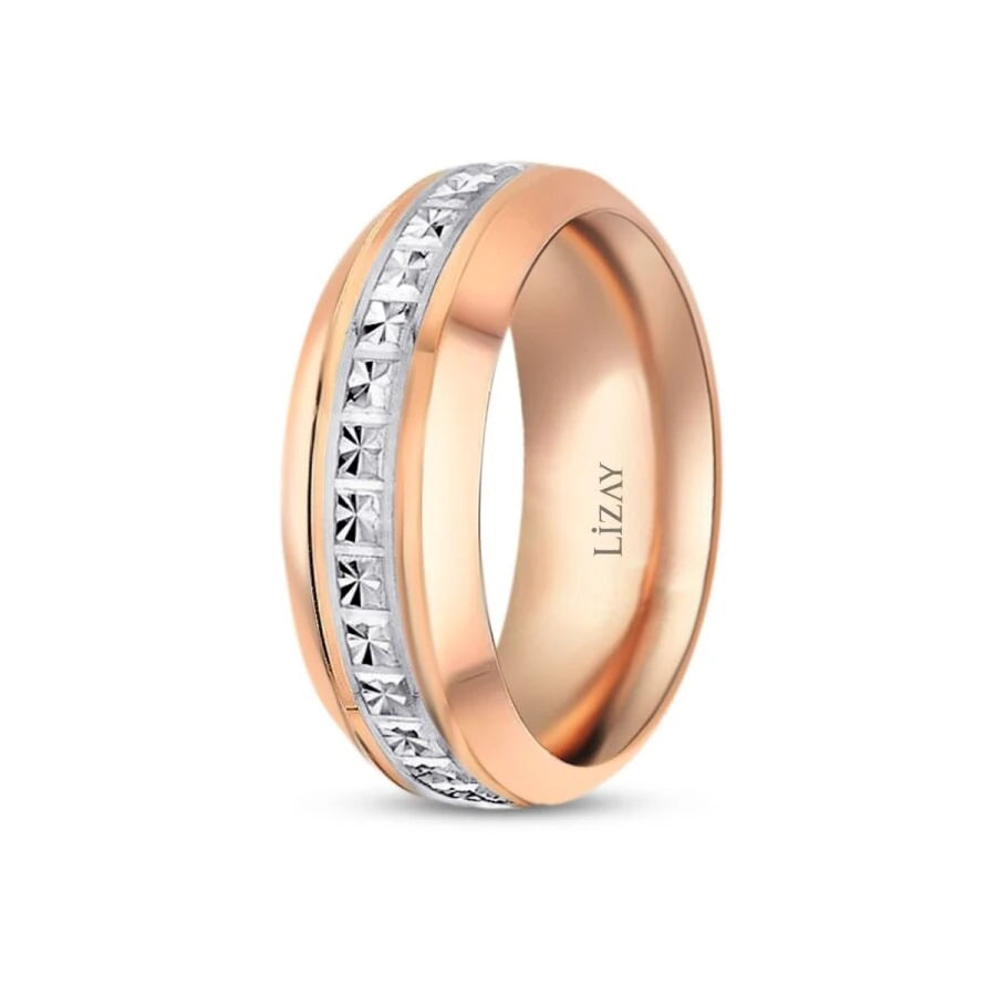 Rose Gold Wedding Band