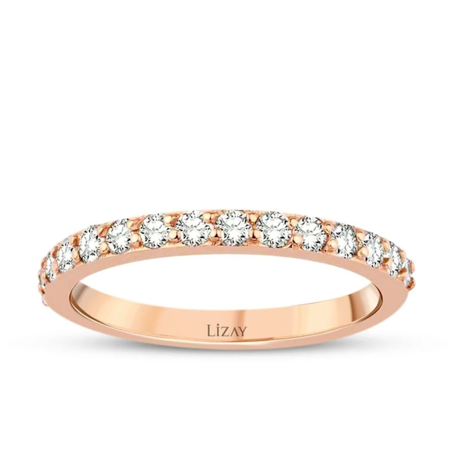 0.17 Carat Diamond Half-Eternity Ring