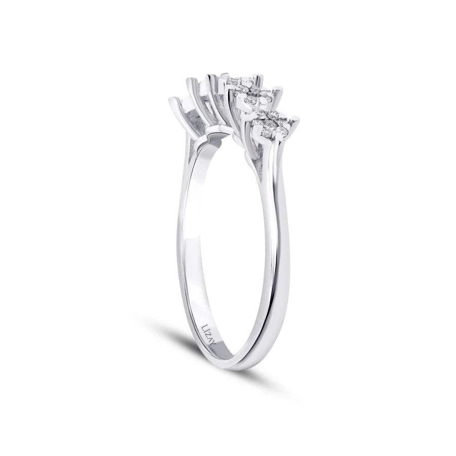 0.19 Carat Diamond Five-Stone Ring