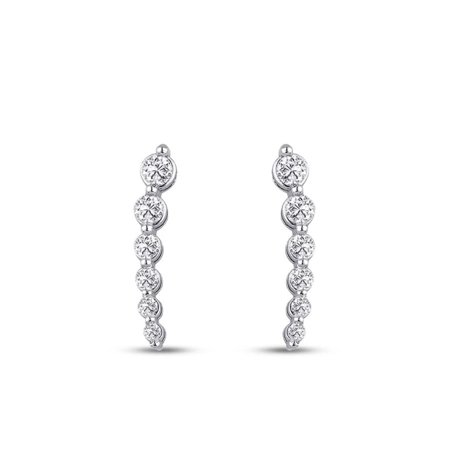 0.43 Carat Diamond Trend Earrings