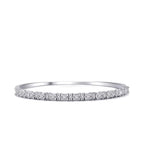 3.06 Carat Diamond Baguette Bangle