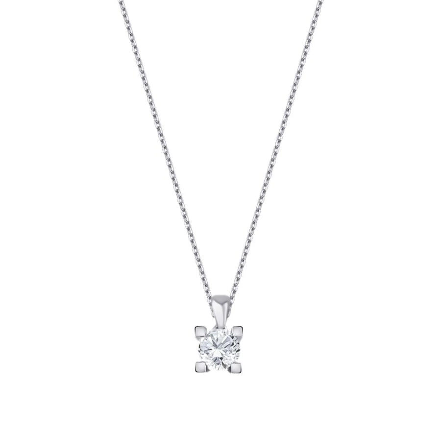 0.20 Carat Diamond Solitaire Necklace