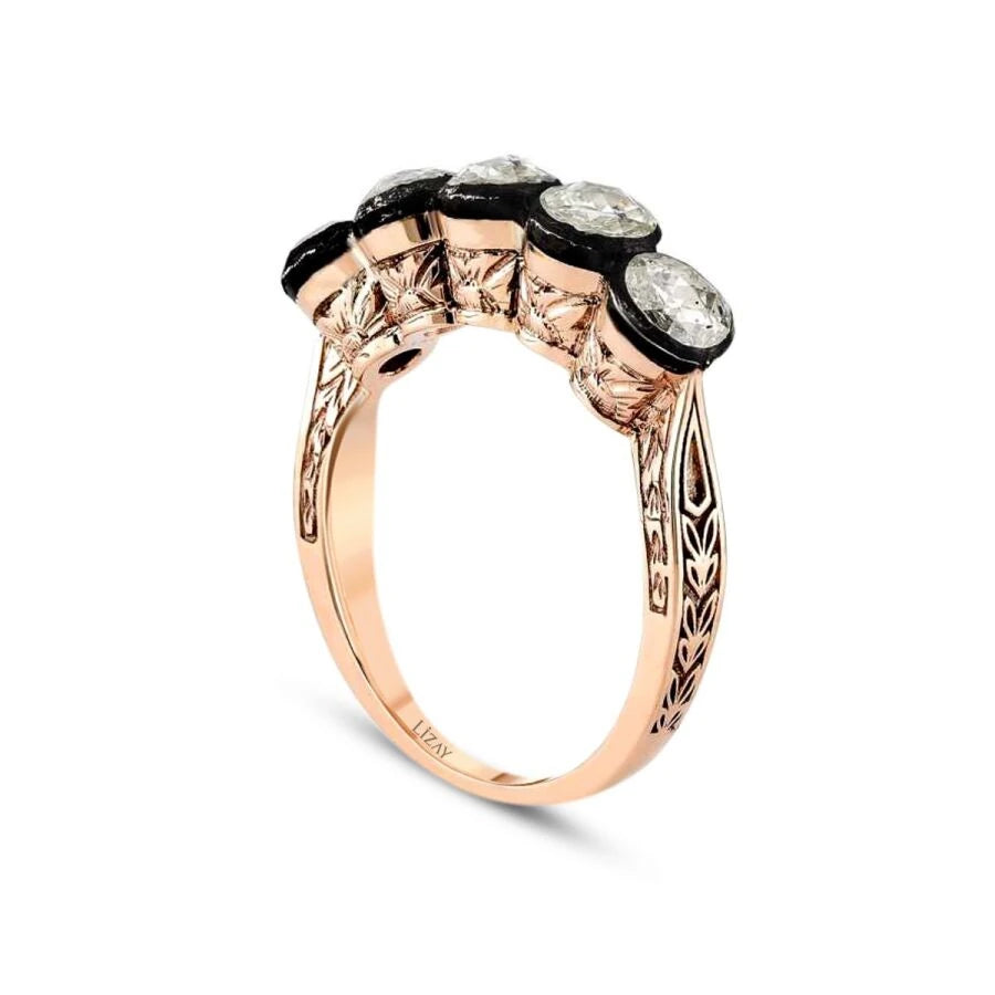 0.70 Carat Diamond Five-Stone Ring