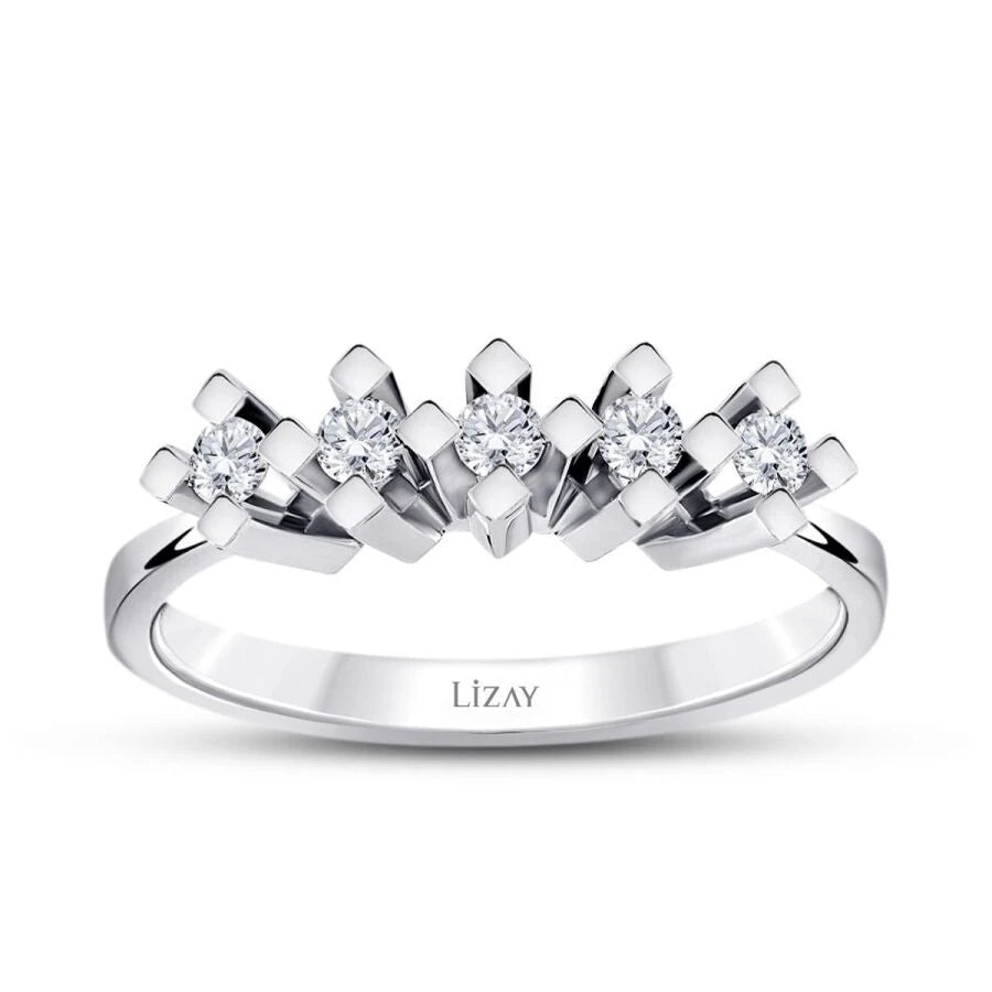 0.30 Carat Diamond Five-Stone Ring
