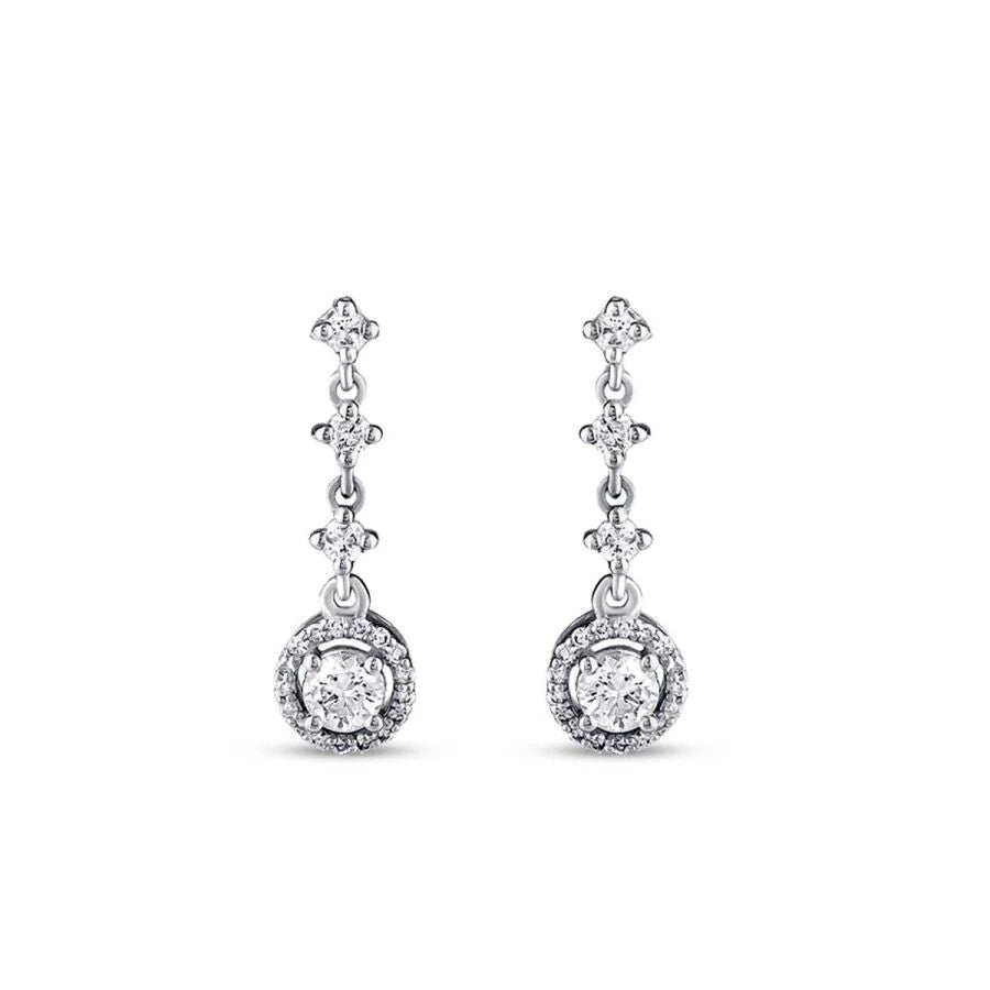 0.63 Carat Diamond Trend Earrings