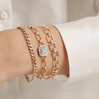 0,61 Karat Diamant-Baguette-Armband